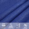 vidaXL Voile d'ombrage 160 g/m&sup2; Bleu 2,5x4,5 m PEHD