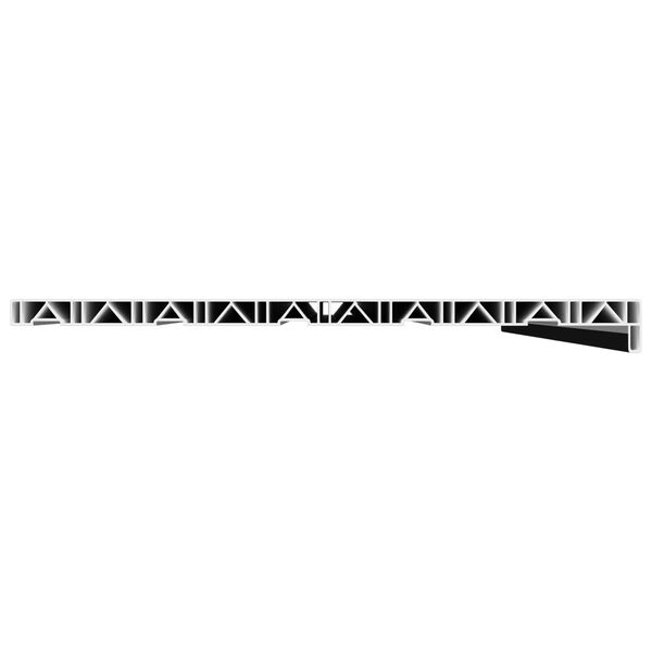 vidaXL Appui de fen&ecirc;tre Anthracite avec grain de bois PVC