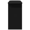 vidaXL Table console Noir 93 x 40 x 75 cm Bois d'ing&eacute;nierie