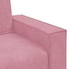 vidaXL Canap&eacute; &agrave; 2 places Rose 160x78x84 cm Velours