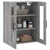 vidaXL Armoire murale sonoma gris 69,5x34x90 cm