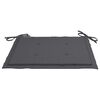vidaXL Chaises pliables de jardin avec coussins lot de 4 Teck solide