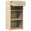 vidaXL Buffet ch&ecirc;ne sonoma 45x42,5x93 cm bois d'ing&eacute;nierie