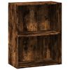 vidaXL Biblioth&egrave;que ch&ecirc;ne fum&eacute; 60x30x77 cm bois d'ing&eacute;nierie