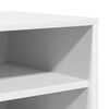 vidaXL Armoire &agrave; chaussures Blanc 60x35x70 cm Bois d&rsquo;ing&eacute;nierie