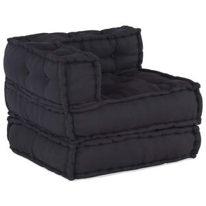 vidaXL Unit&eacute; de canap&eacute; modulaire Tissu Anthracite 210 x 140 x 56 cm