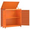 vidaXL Ensemble de remise &agrave; outils de jardin 2 pcs marron pin massif