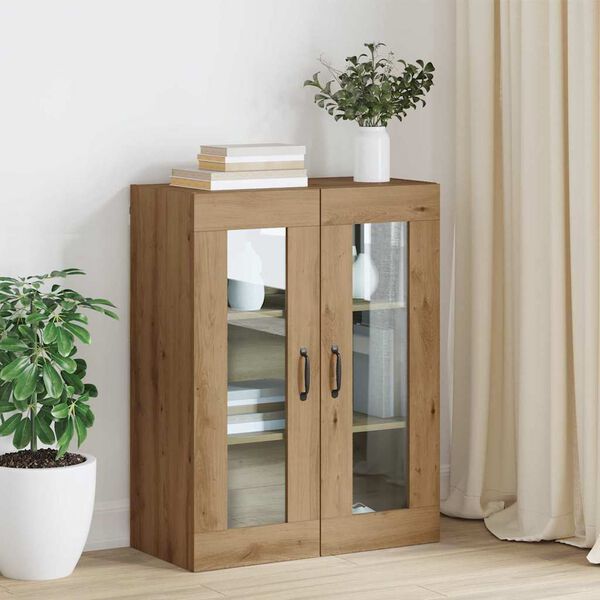 vidaXL Armoire murale suspendue Montage mural Marron 69,5 x 34 x 90 cm