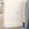 vidaXL Panneau d'Acc&egrave;s Blanc 33 x 23 x 3 cm Acier