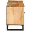 vidaXL Meuble TV Marron 100 x 33 x 46 cm Bois de mangue massif