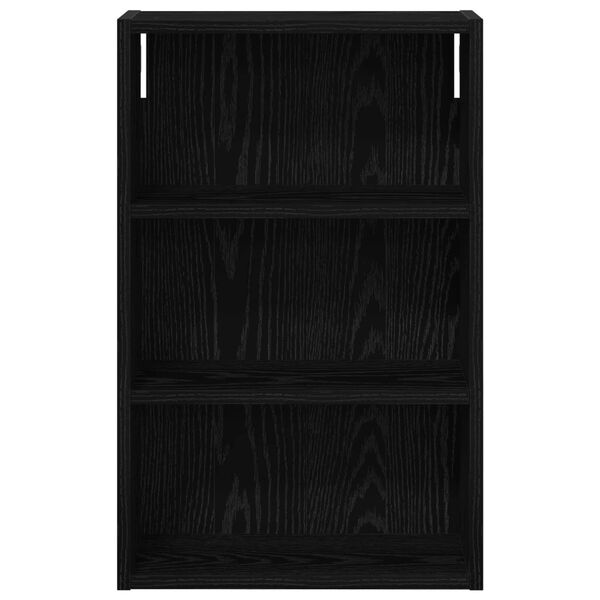 vidaXL Armoire murale de salle de bain Ch&ecirc;ne Noir 40 x 16 x 62,5 cm