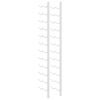 vidaXL Casier &agrave; vin mural pour 24 bouteilles 2 pcs Blanc Fer