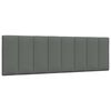 vidaXL Lit avec matelas Hanko gris fonc&eacute; 160x200 cm tissu