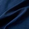 T-shirt pour enfants avec manches courtes bleu fonc&eacute; 128