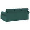 vidaXL Canap&eacute; 160cm Vert fonc&eacute; M&eacute;tал