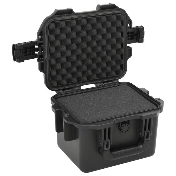 vidaXL Valise de vol portable Noir 30x24,5x20 cm PP