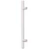 vidaXL Poign&eacute;es d'armoire 20 pcs argent&eacute; 128 mm acier inoxydable