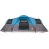vidaXL Tente &agrave; d&ocirc;me 11 personnes bleu imperm&eacute;able