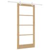 vidaXL Porte coulissante Naturel 93 x 202 cm