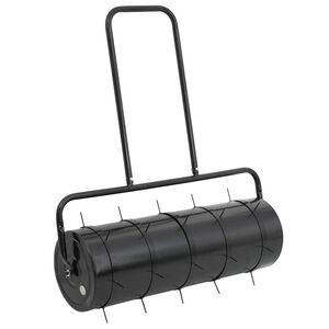 vidaXL Rouleau de jardin &agrave; tirer avec pinces d'a&eacute;rateur &Oslash; 30 x 90 cm