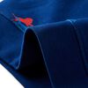Sweatshirt pour enfants bleu fonc&eacute; 128