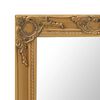 vidaXL Miroir mural style baroque 60x60 cm Dor&eacute;