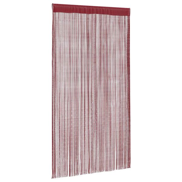 vidaXL Rideau en fils 2 pcs 140 x 250 cm Bordeaux