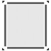vidaXL Moustiquaire magn&eacute;tique pour fen&ecirc;tres anthracite 120x140 cm