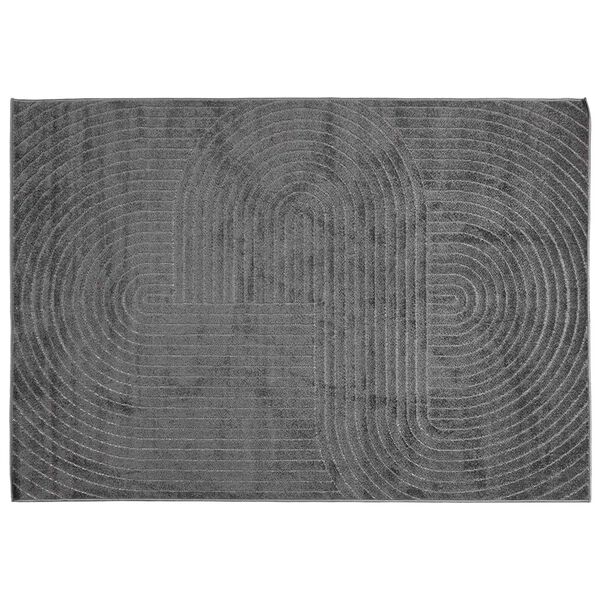 vidaXL Tapis de surface Rectangulaire Anthracite 280 x 200 cm