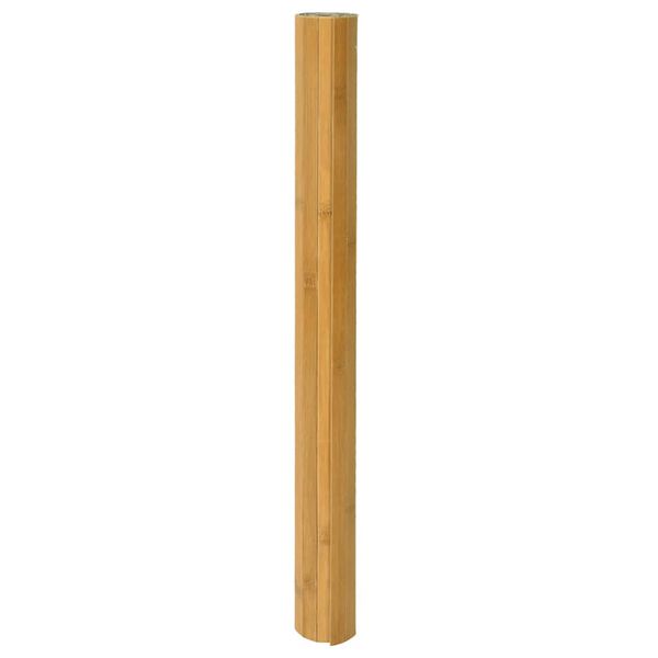vidaXL Tapis rectangulaire naturel 60x300 cm bambou