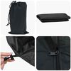 vidaXL Housse pour range-b&ucirc;ches Uni Noir 61 x 122 x 106 cm tissu