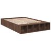 vidaXL Cadre de lit sans matelas ch&ecirc;ne marron 120x200 cm