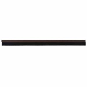 vidaXL Brosses de porte adh&eacute;sives 2 pc 100 cm Alliage d'Aluminium
