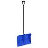 vidaXL Pelle &agrave; neige Bleu 147 cm M&eacute;tal