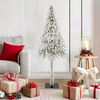 vidaXL Sapin de No&euml;l avec 150 LED Blanc 120 cm PE et Acier