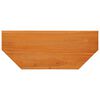 vidaXL Meuble TV Naturel 100 x 40,5 x 46 cm Bois de Mahogany Massif