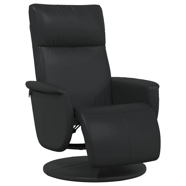 vidaXL Fauteuil de massage inclinable Noir 71 x 90 x 105 cm