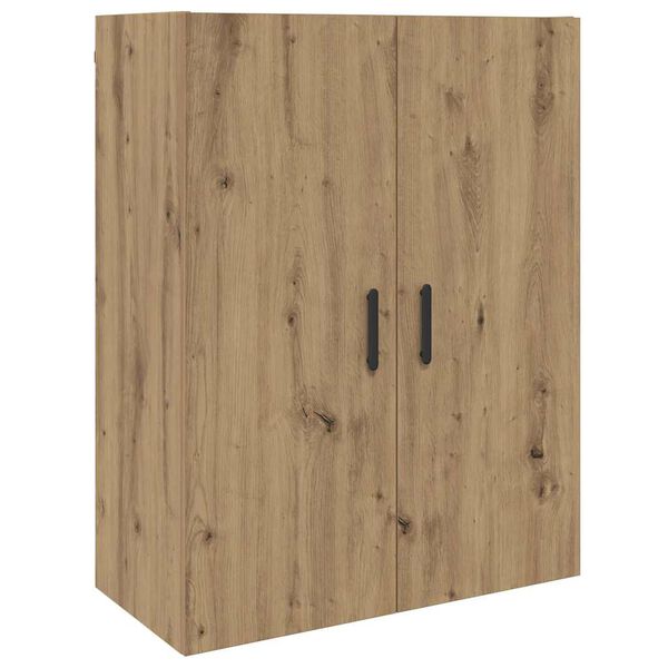 vidaXL Meuble mural ch&ecirc;ne artisanal 69,5 x 34 x 90 cm