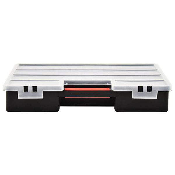 vidaXL Bo&icirc;tes d'assortiment 2 pcs 460x325x80 mm plastique