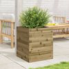 vidaXL Jardini&egrave;re 40x40x46 cm bois de pin impr&eacute;gn&eacute;