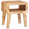 vidaXL Table d'appoint Marron 40 x 32 x 46 cm Bois de mangue massif