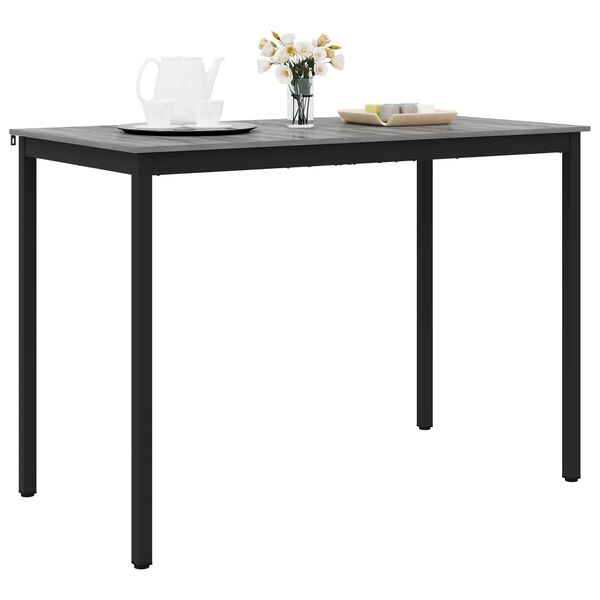vidaXL Table de bar debout Bois d'ing&eacute;nierie