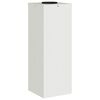 vidaXL Lumi&egrave;re de Chemin LED Solaire 2 pcs Blanc Acier lamin&eacute; &agrave; froid