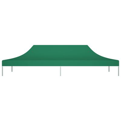 vidaXL Toit de tente de réception 6x3 m Vert 270 g/m²