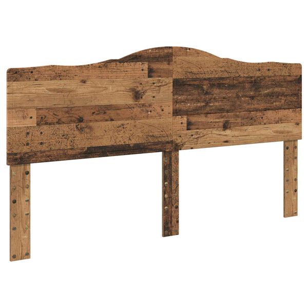 vidaXL T&ecirc;te de lit Bois Ancien 200 cm Bois d'ing&eacute;nierie