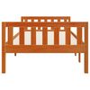 vidaXL Lit pour enfants sans matelas cire marron 90x190 cm pin massif