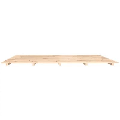 vidaXL Cadre de lit sans matelas 180x200 cm bois massif de pin