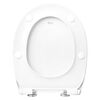 CORNAT Si&egrave;ge de toilette avec fermeture en douceur PREMIUM 4 blanc