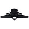 vidaXL Support de sapin de No&euml;l Noir 47x47x13,5 cm