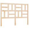 vidaXL T&ecirc;te de lit 166x4x104 cm Bois massif de pin